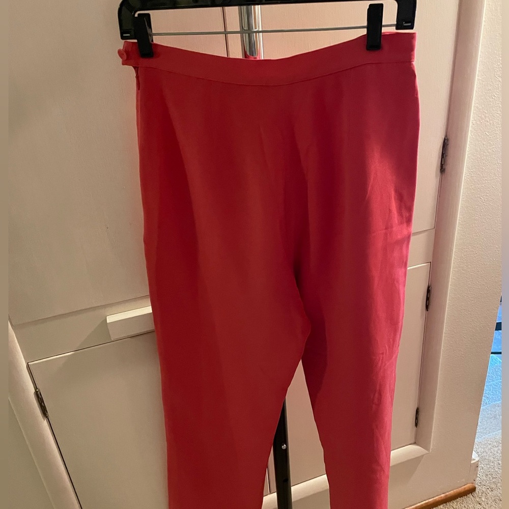 Nycard Collection Pink Silk Dress pants